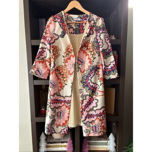 CK Bradley Floral Sandpiper Jacket Size Small